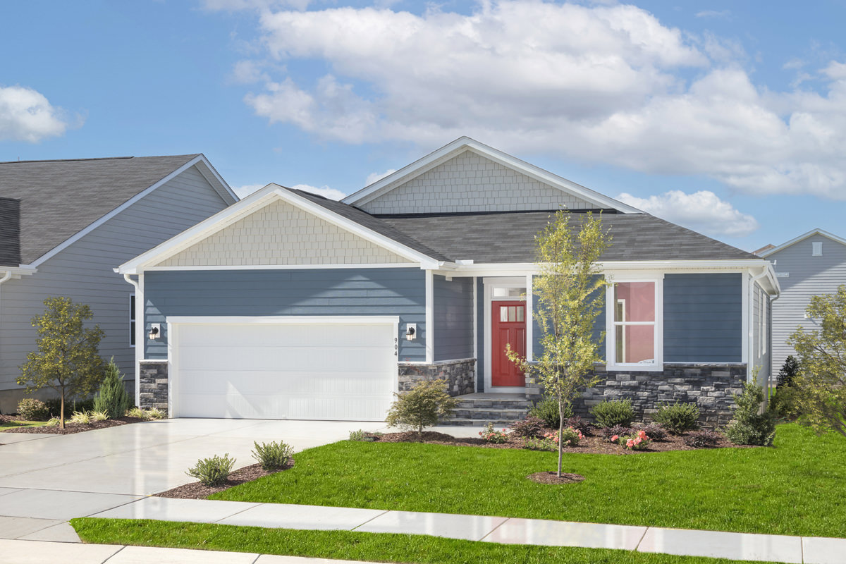 KB model home in Rolesville, NC