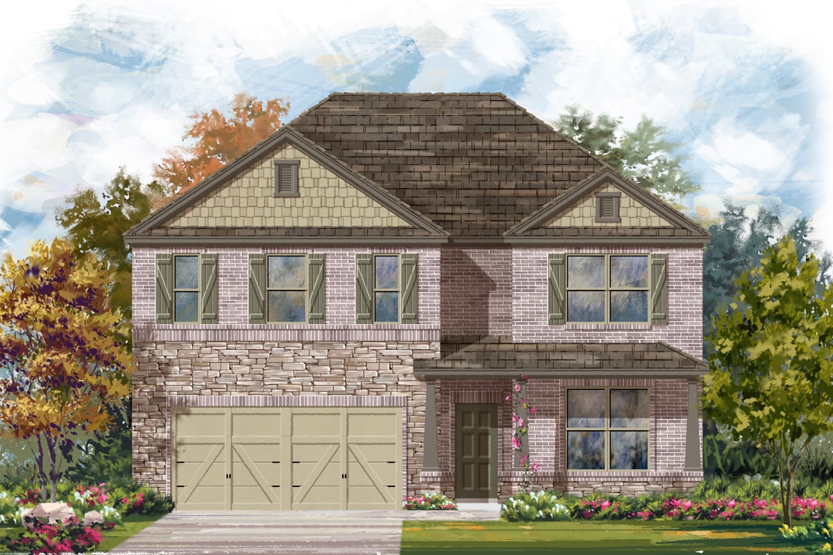 New Homes in 3528 Vuitton, TX - Plan 3417