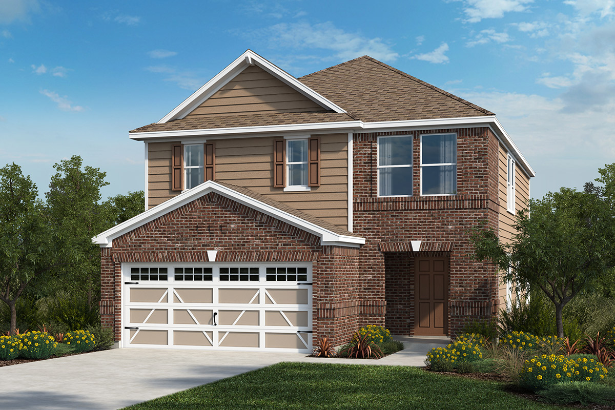 Plan 2070 Home for Sale at Texas in Georgetown, Texas by KB Home