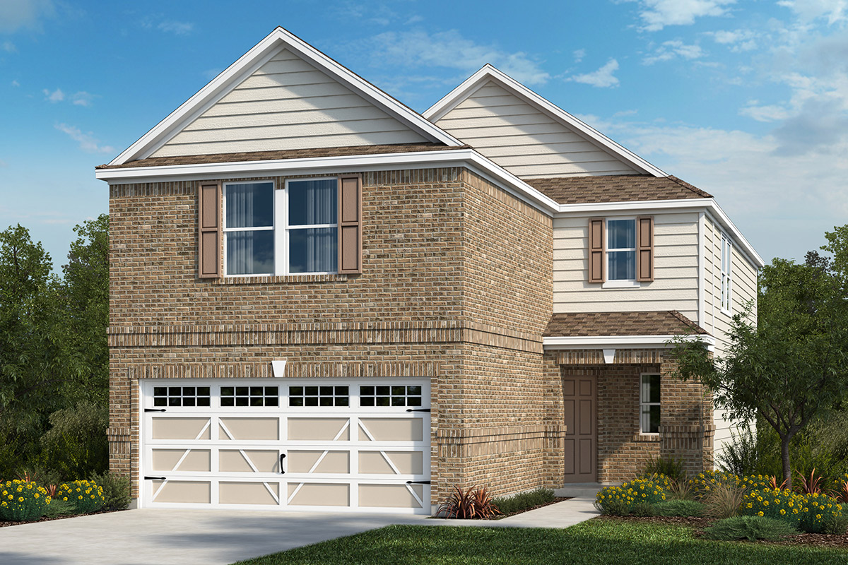 Plan 2458 Home for Sale at Texas in Georgetown, Texas by KB Home