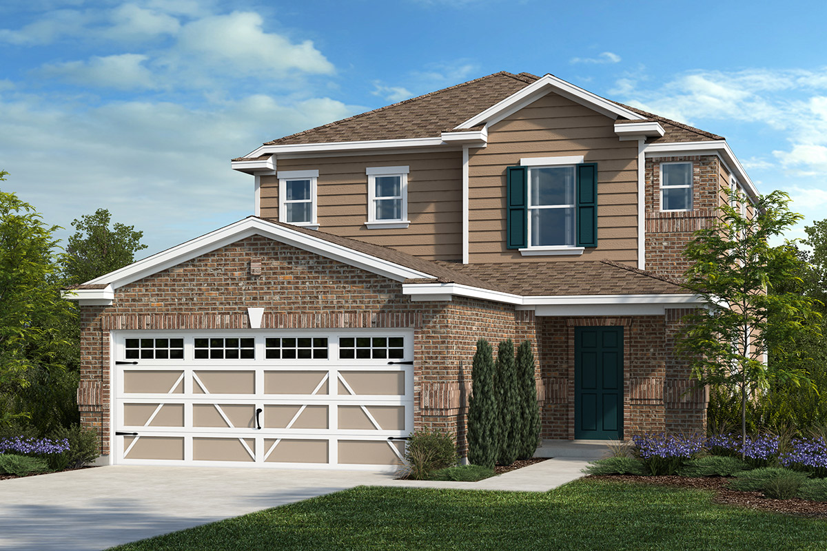 Plan 2509 Modeled Home for Sale at Texas in Georgetown, Texas by KB Home