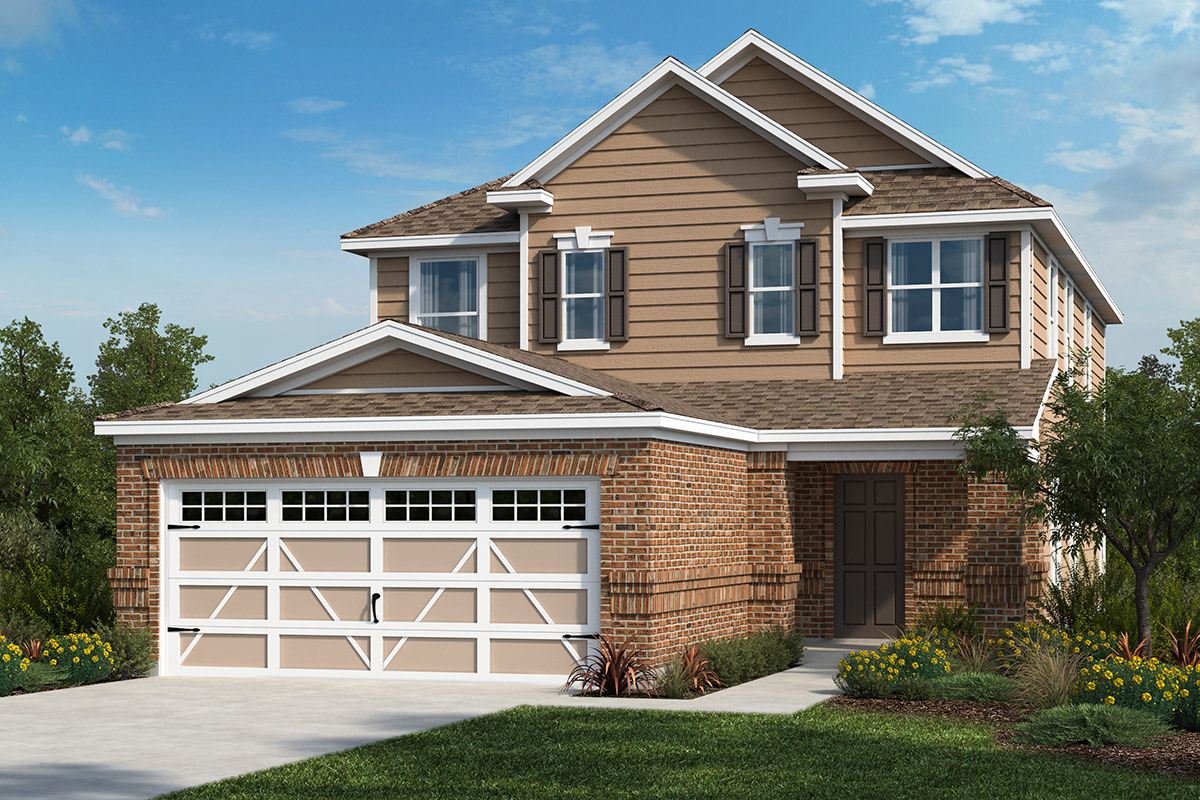 Plan 2509 Modeled Home for Sale at Texas in Georgetown, Texas by KB Home