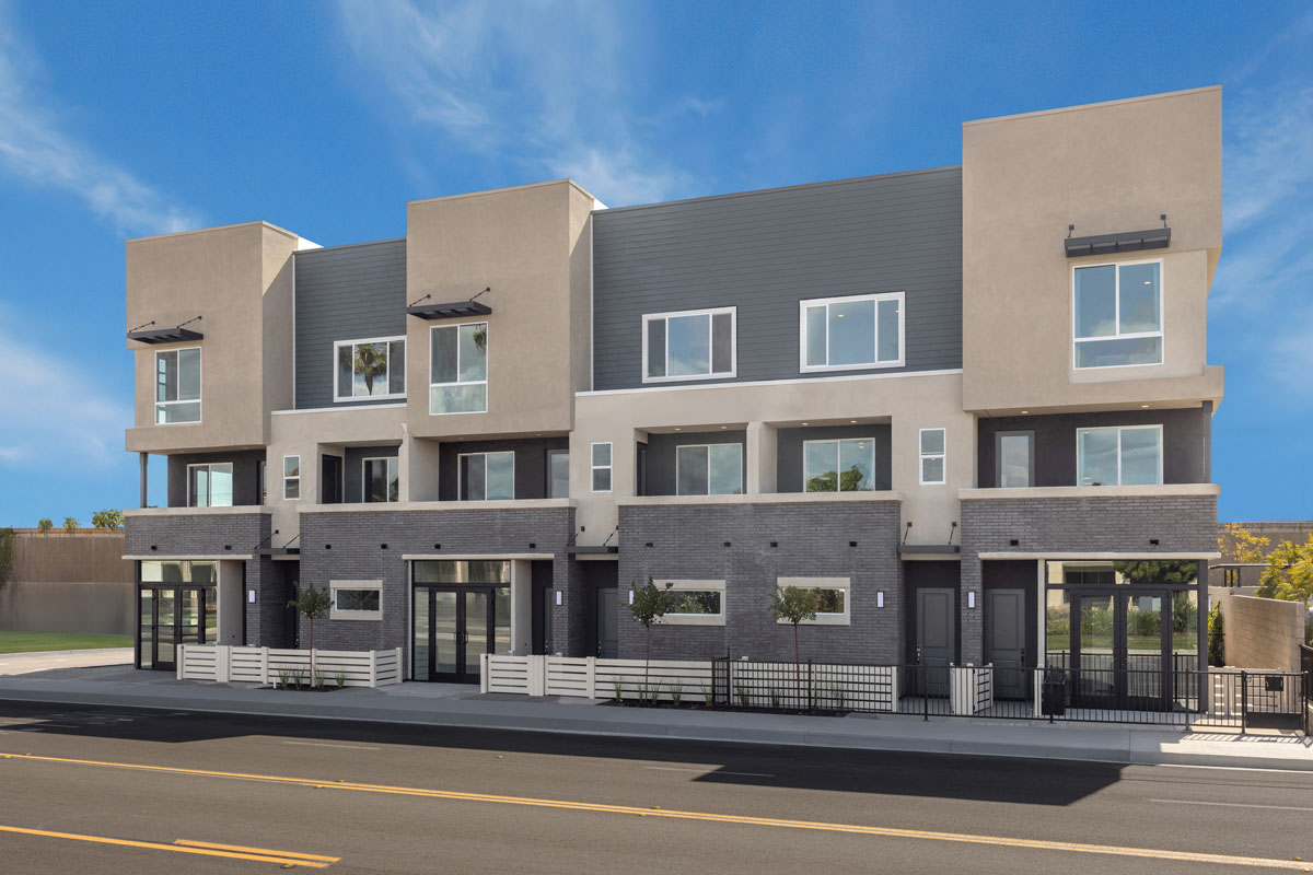 KB model home in Tustin, CA