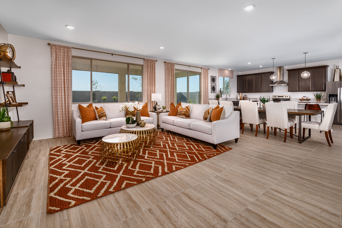New Homes in Casa Grande, AZ - Arroyo Vista II Plan 2301 Great Room