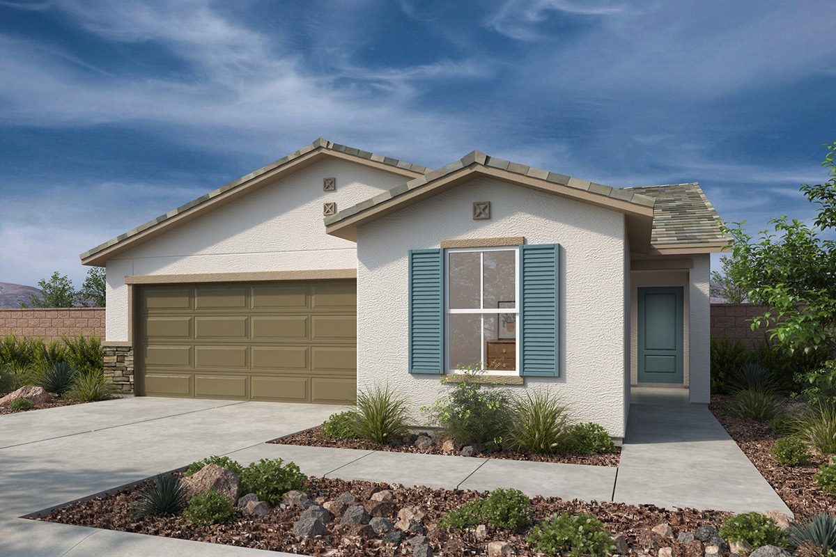 Exterior C with optional stone