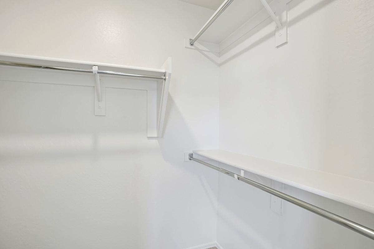 Primary walk-in closet