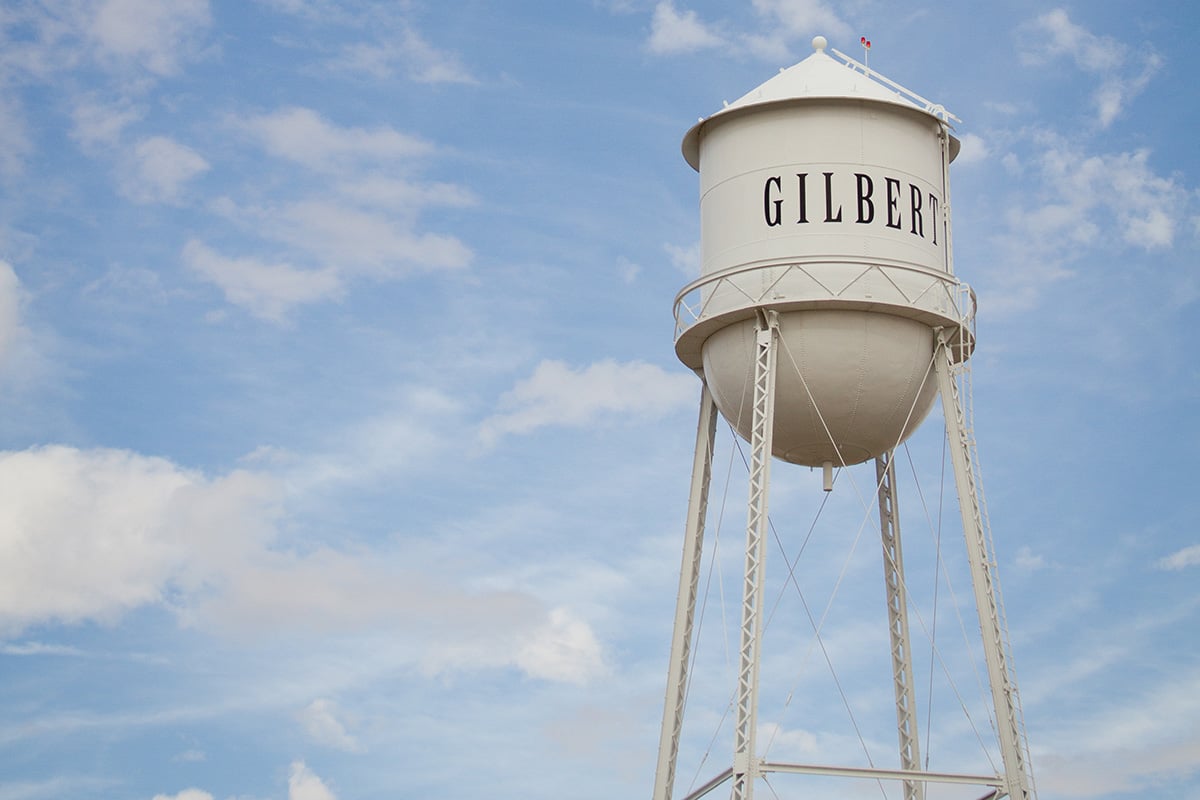 Only a 20-minute drive to the Gilbert Heritage District