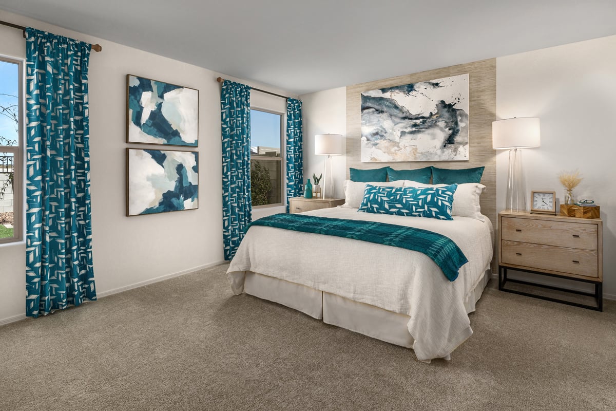 New Homes in Surprise, AZ - The Enclaves at Desert Oasis Plan 1888 Primary Bedroom