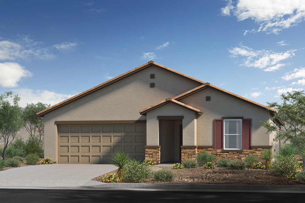 New Homes in Surprise, AZ - The Enclaves at Desert Oasis Plan 1513 Elevation C