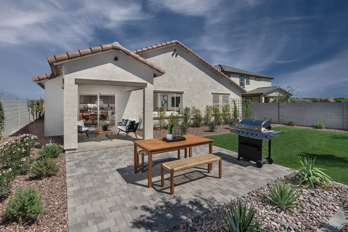 New Homes in Surprise, AZ - The Reserves at Desert Oasis Plan 2578 Patio