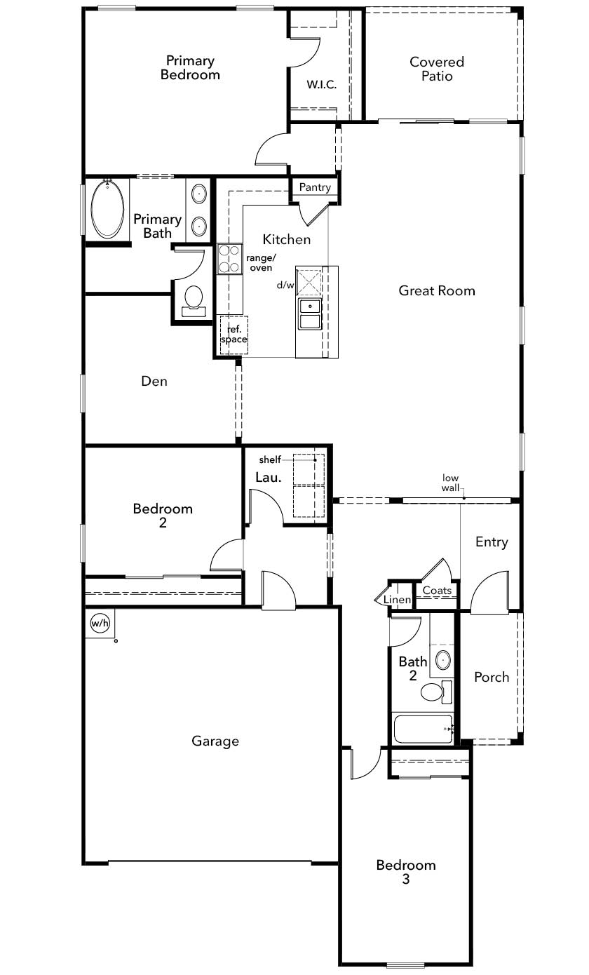Plan 1849 First floor