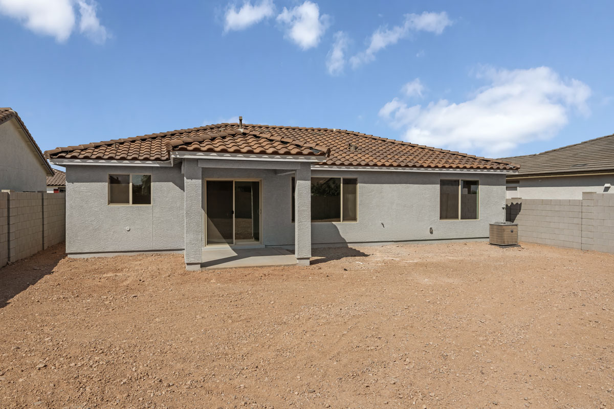 Rear exterior