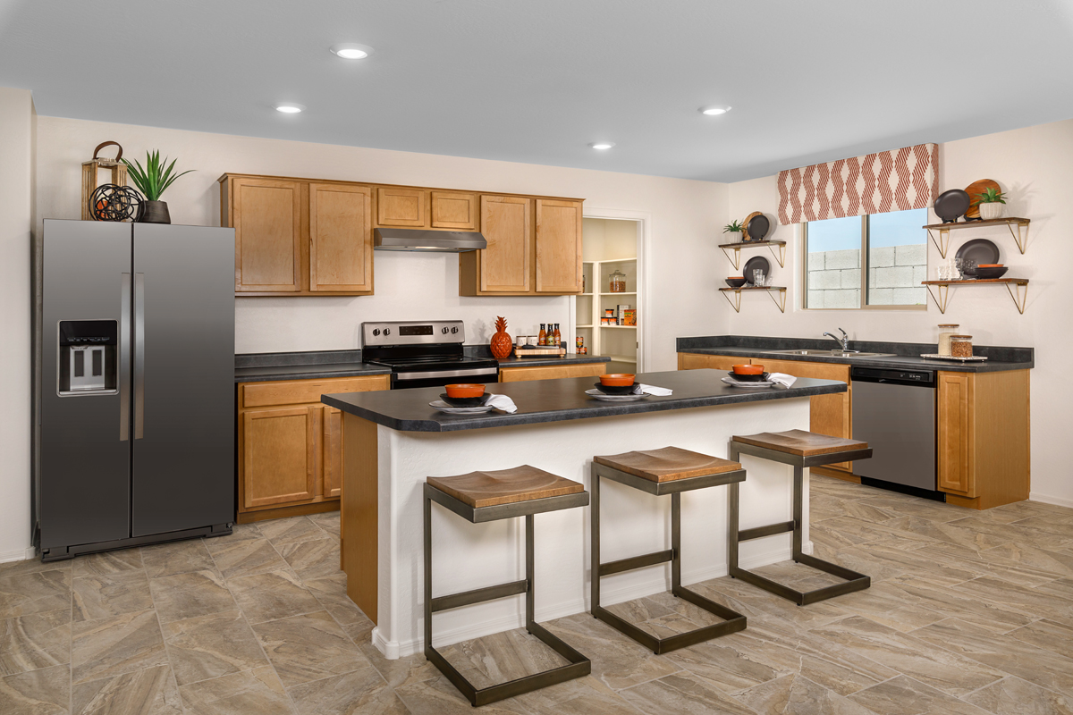 New Homes in Gold Canyon, AZ - Entrada Del Oro II Plan 1638 Kitchen