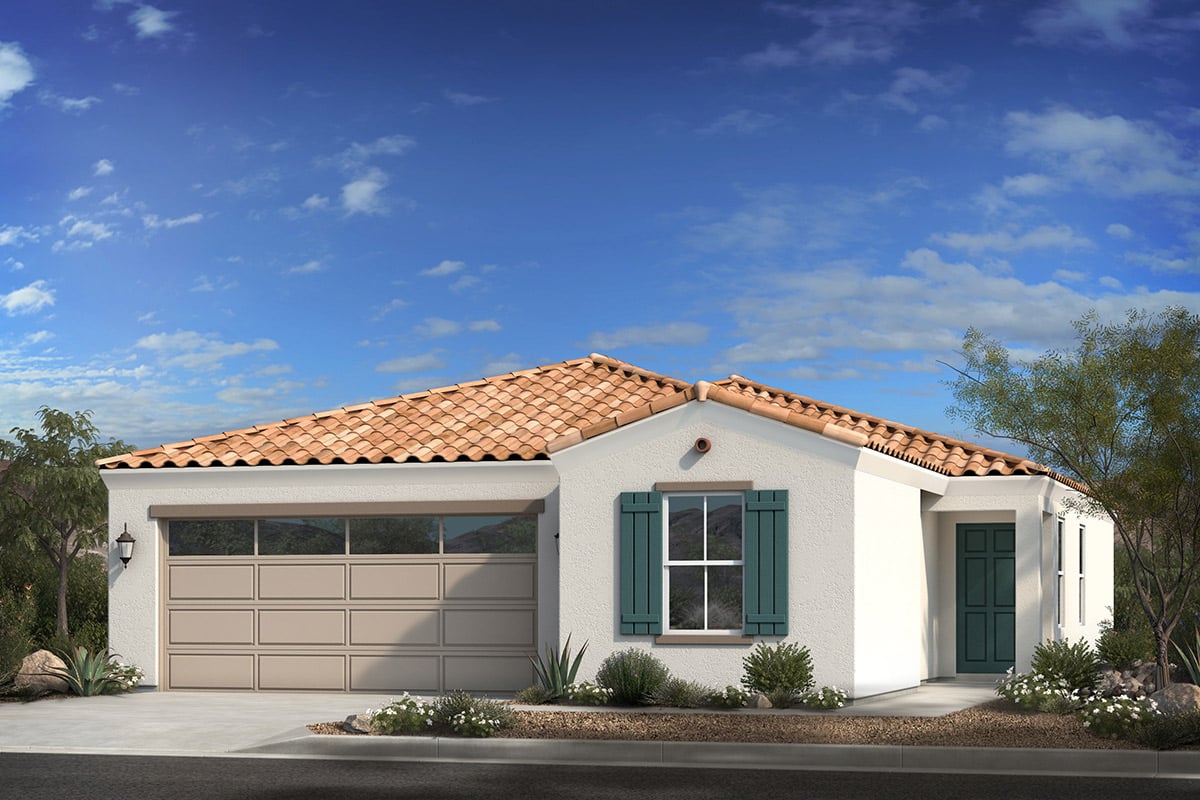 New Homes in Coolidge, AZ - Heartland Ranch Plan 1439 Elevation A