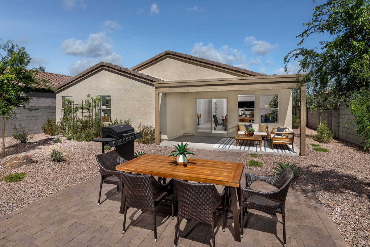 New Homes in Phoenix, AZ - Liberty Reserves Plan 2128 Patio
