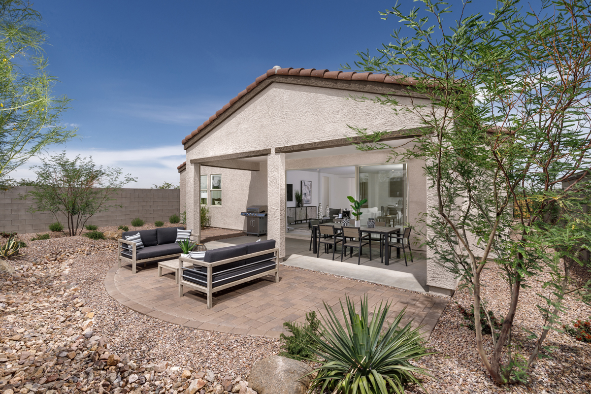 New Homes in Phoenix, AZ - Liberty Reserves Plan 2578 Patio