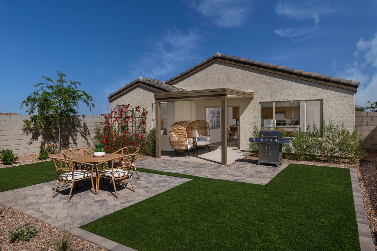 New Homes in Phoenix, AZ - Liberty Traditions Plan 1439 Patio