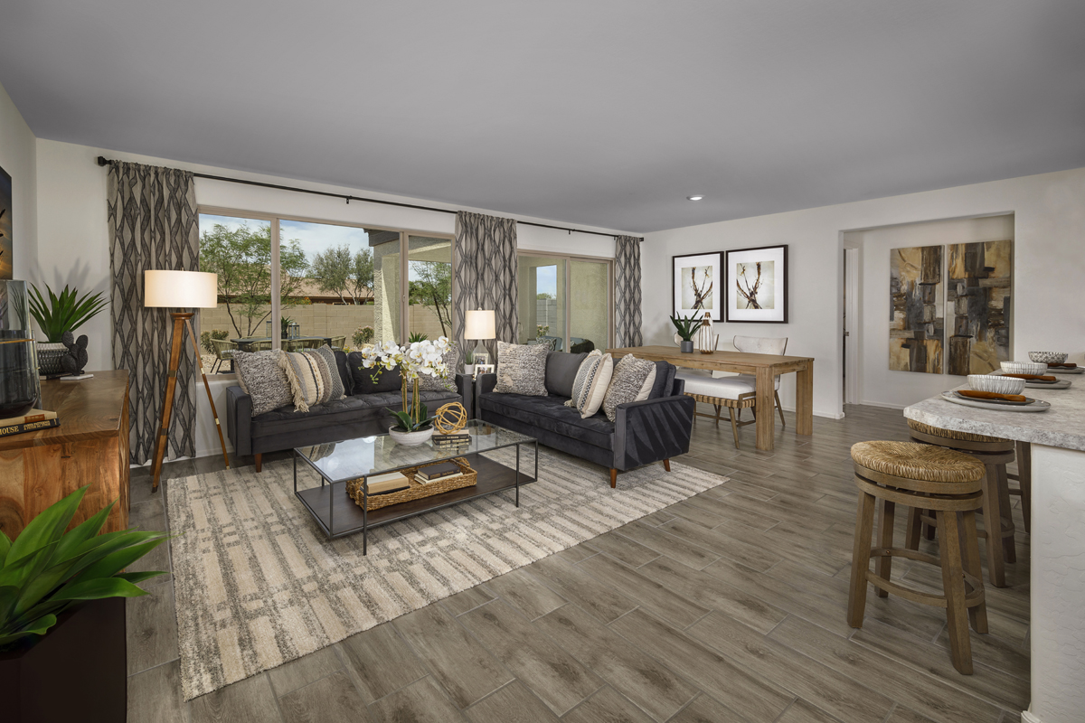 New Homes in Casa Grande, AZ - McCartney Center Collection Plan 1439 Great Room