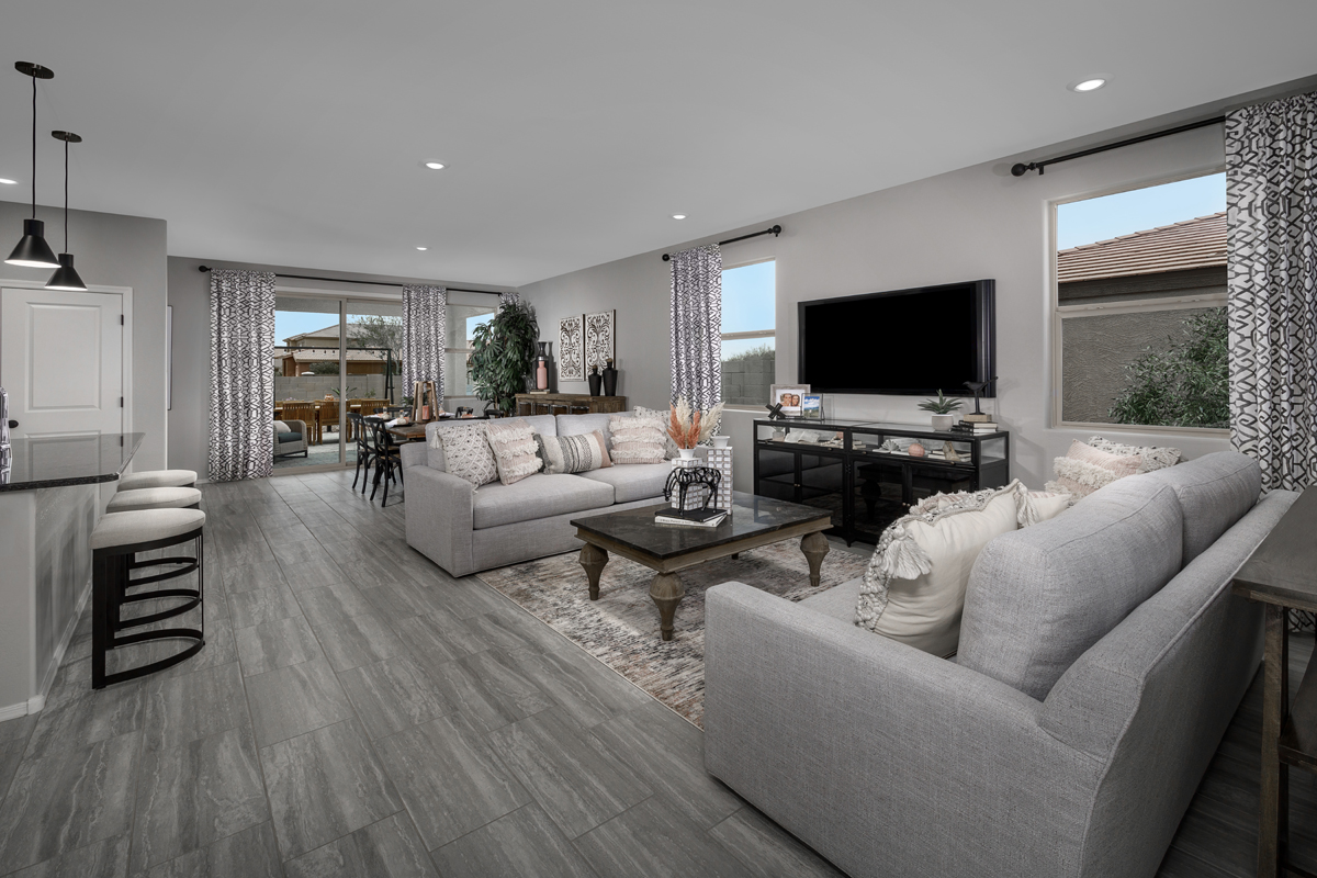 New Homes in Casa Grande, AZ - McCartney Center Collection Plan 1859 Great Room