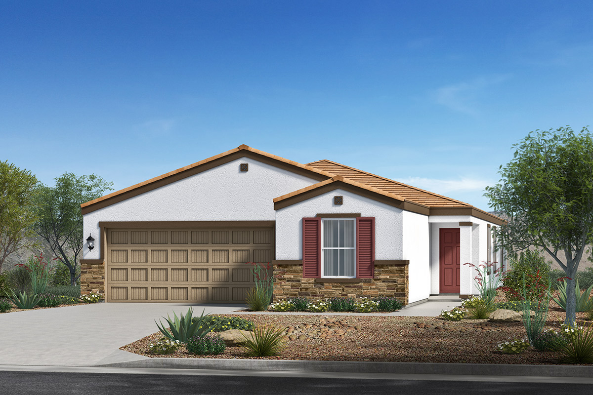 New Homes in Buckeye, AZ - Mystic Vista Traditions Plan 1849 Elevation C