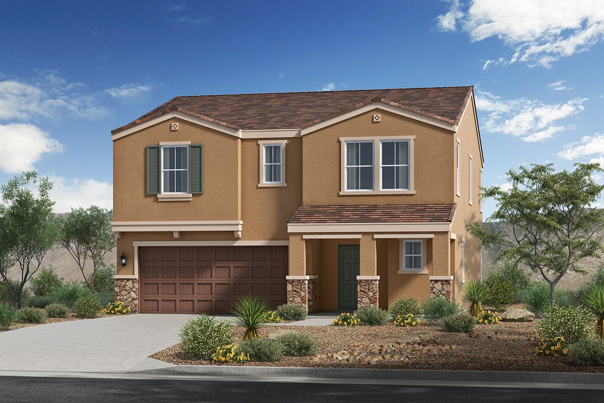 New Homes in Buckeye, AZ - Mystic Vista Traditions Plan 2296 Elevation C