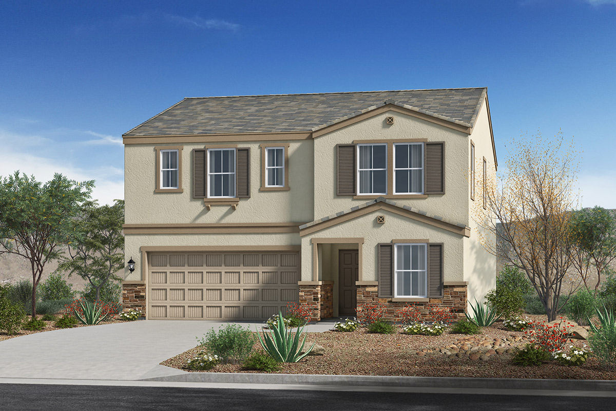 New Homes in Buckeye, AZ - Mystic Vista Traditions Plan 2373 Elevation C