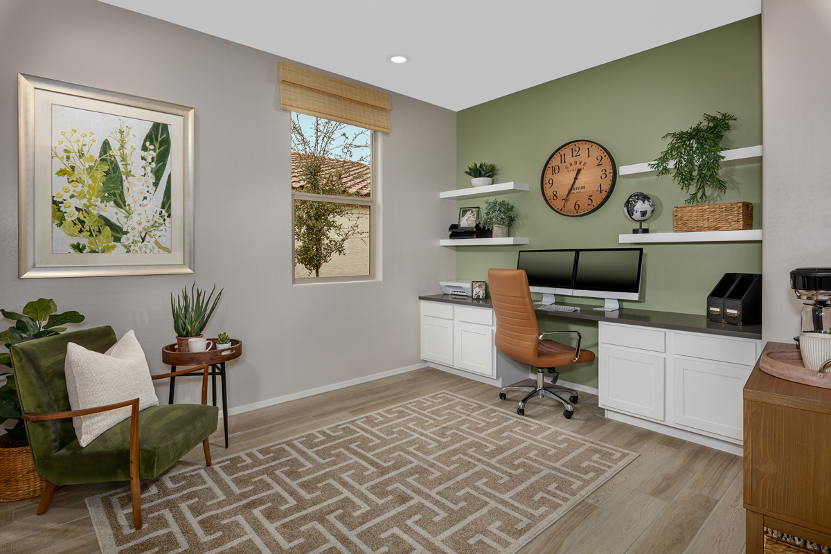 New Homes in Phoenix, AZ - Santolina at South Mountain Plan 2014 Home Office