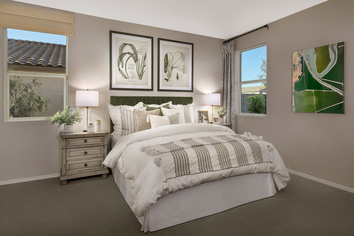 New Homes in Phoenix, AZ - Santolina at South Mountain Plan 2014 Primary Bedroom
