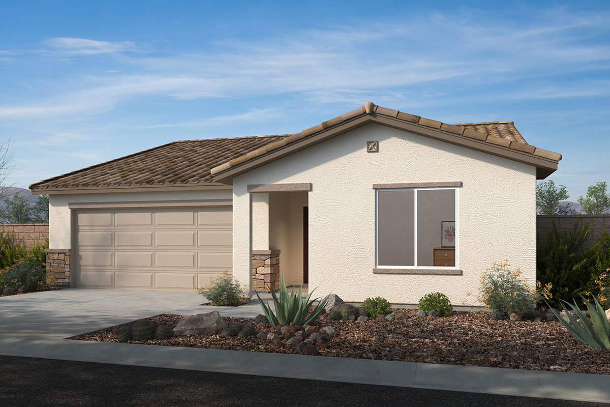 Exterior C with optional stone