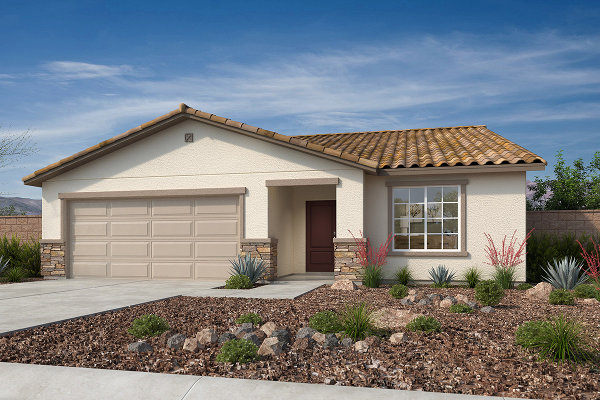 Exterior C with masonry