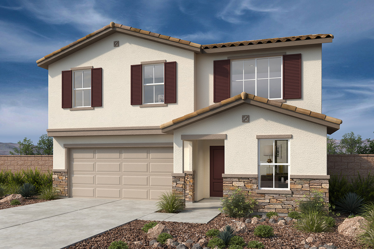 Exterior C with masonry