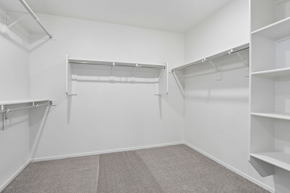 Primary walk-in closet