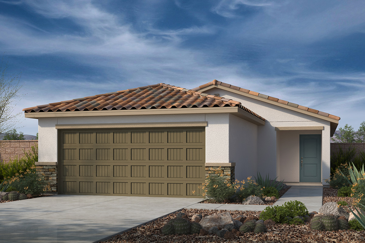 Exterior C with optional stone