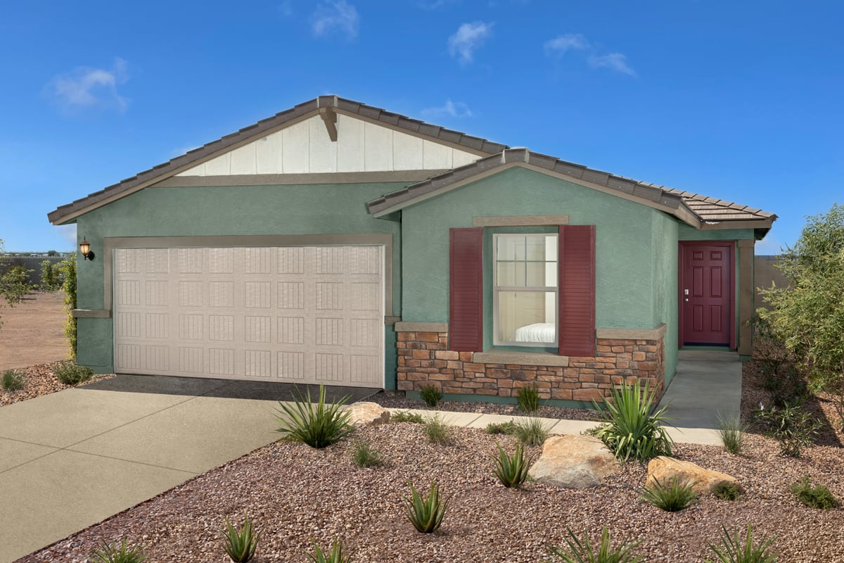 New Homes in 36405 W. San Ildefanso Ave., AZ - Plan 1439 Modeled