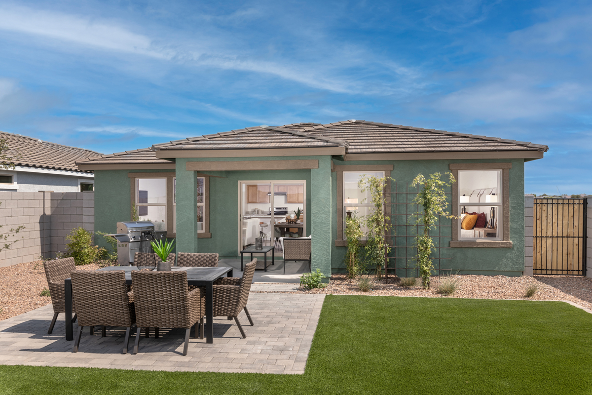 New Homes in Maricopa, AZ - Tortosa Plan 1439 Patio