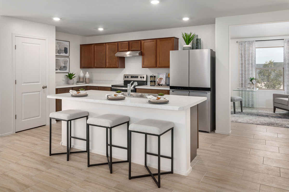 New Homes in Glendale, AZ - The Traditions at Marbella Ranch Plan 1859 Kitchen
