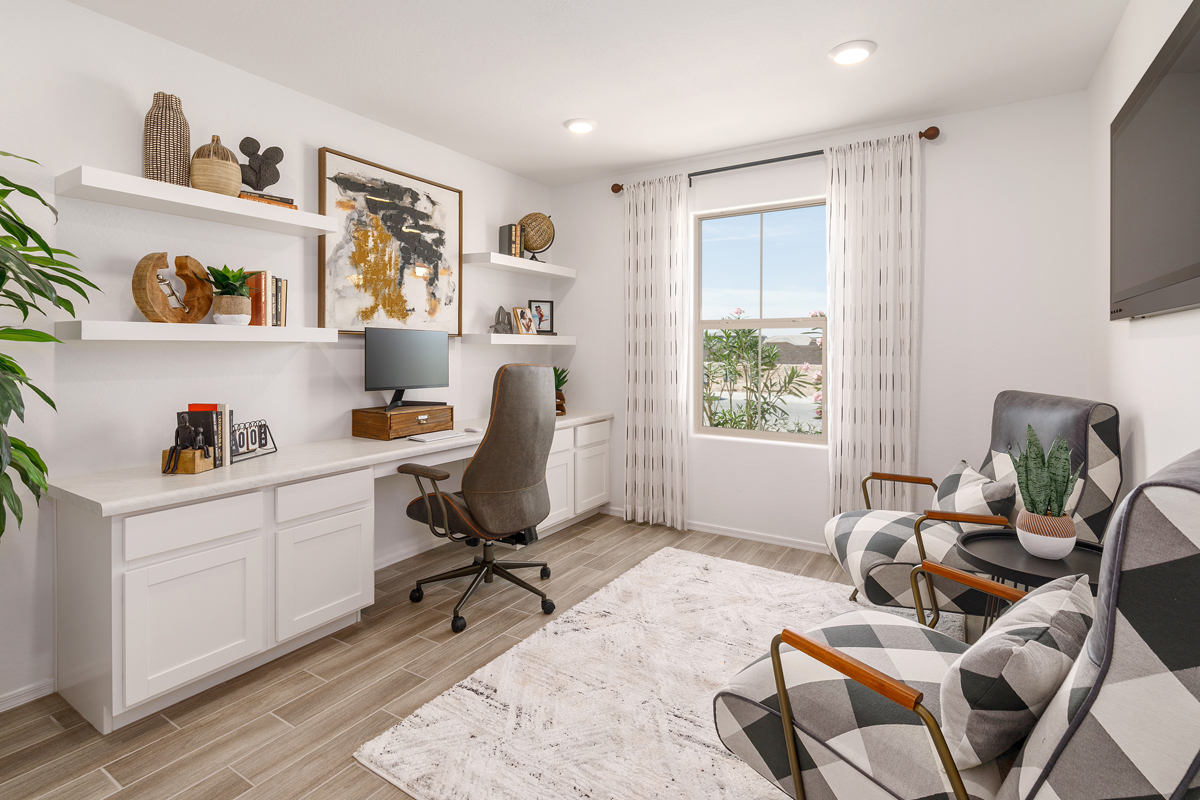 New Homes in Glendale, AZ - The Traditions at Marbella Ranch Plan 2419 Den