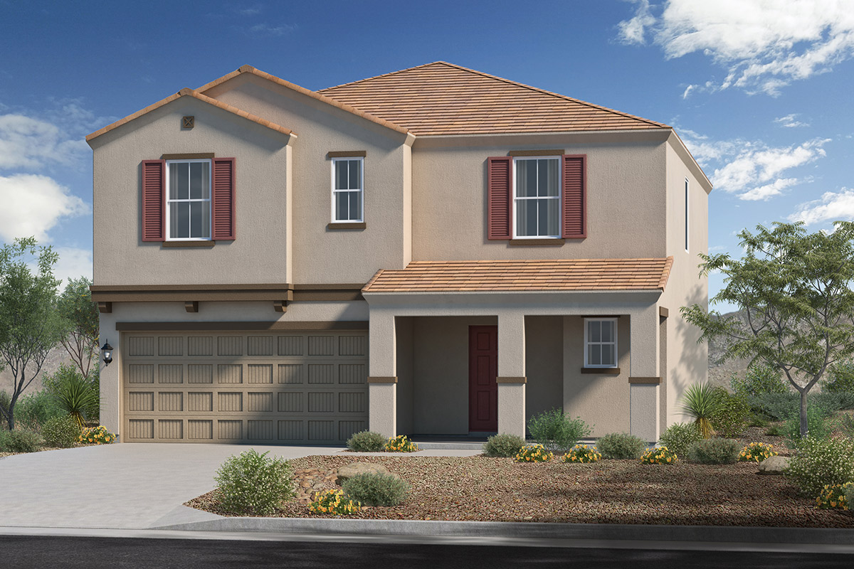 New Homes in Glendale, AZ - The Traditions at Marbella Ranch Plan 2068 Elevation C