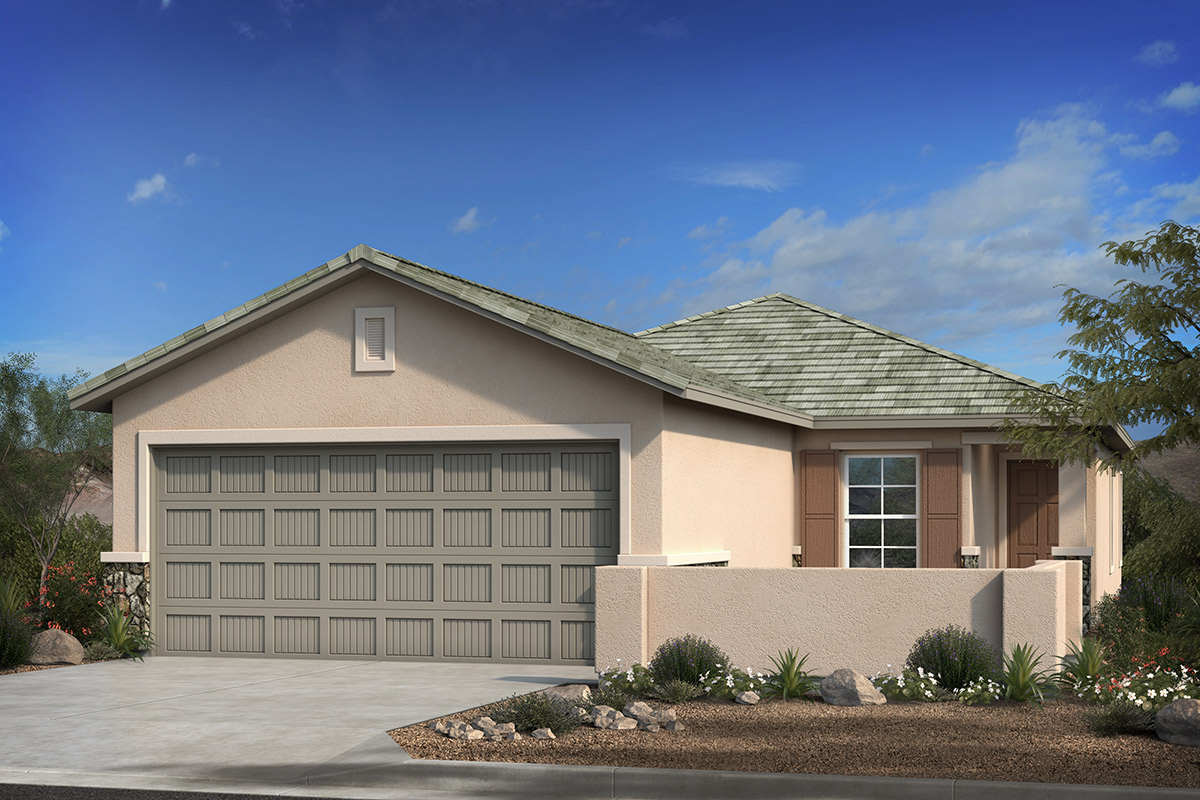 Exterior C with optional stone