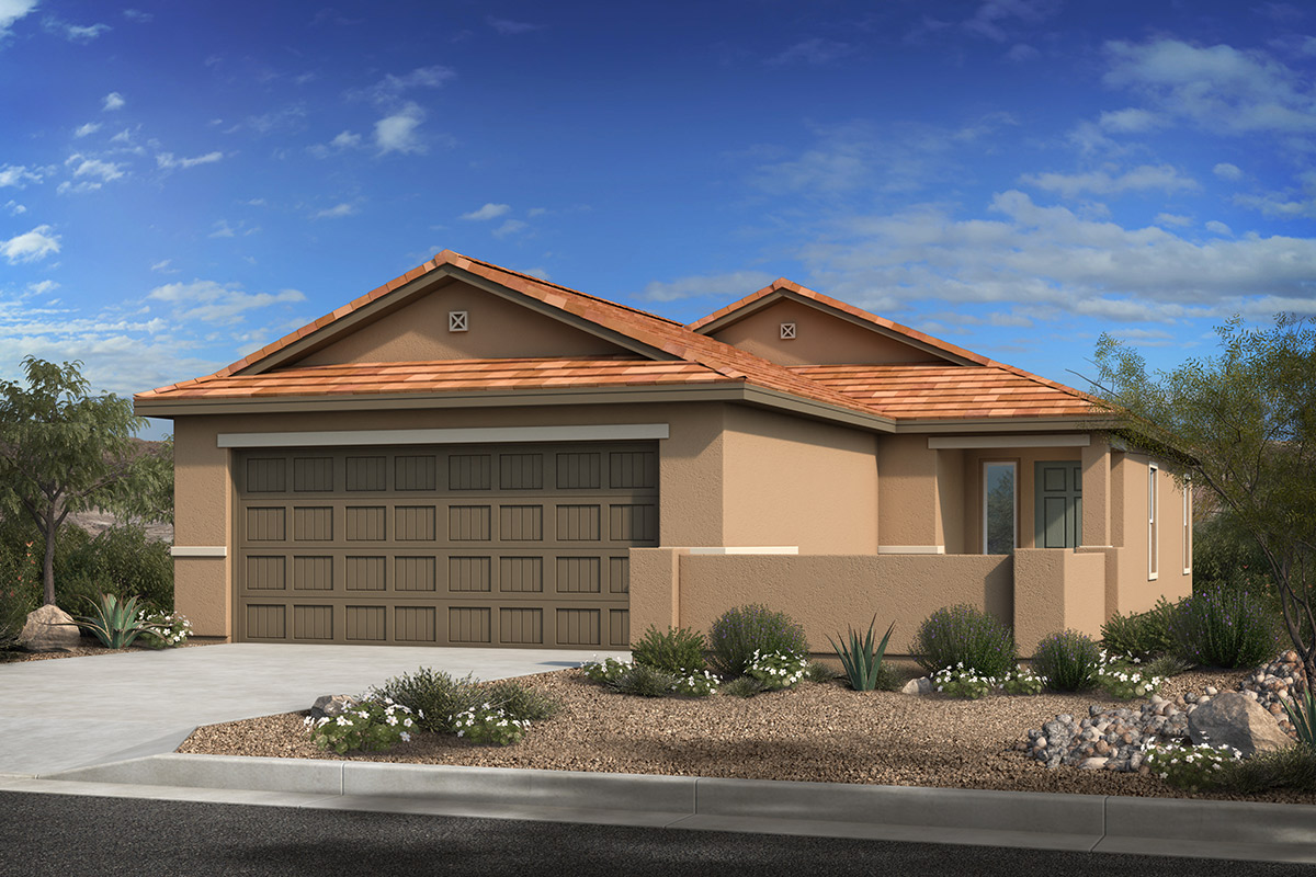 New Homes in Marana, AZ - Brookstone at Gladden Farms Plan 1262 Elevation C