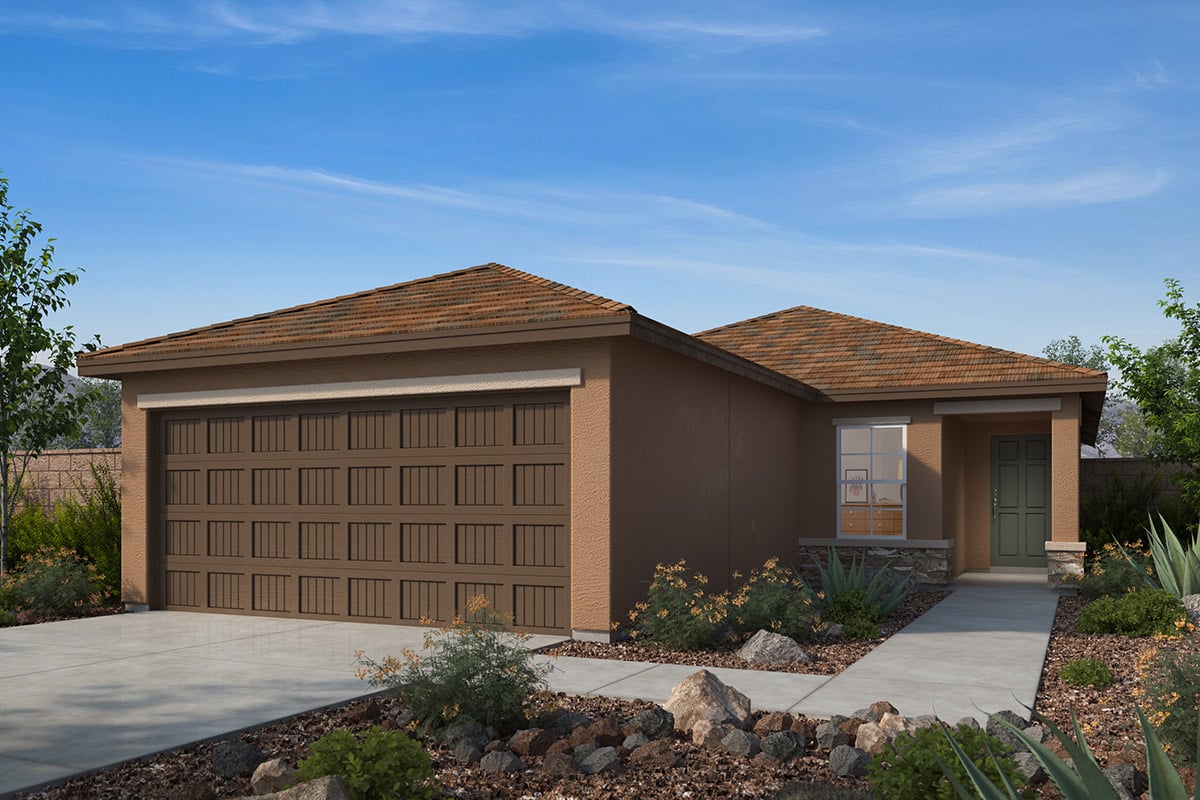 Exterior C with optional stone