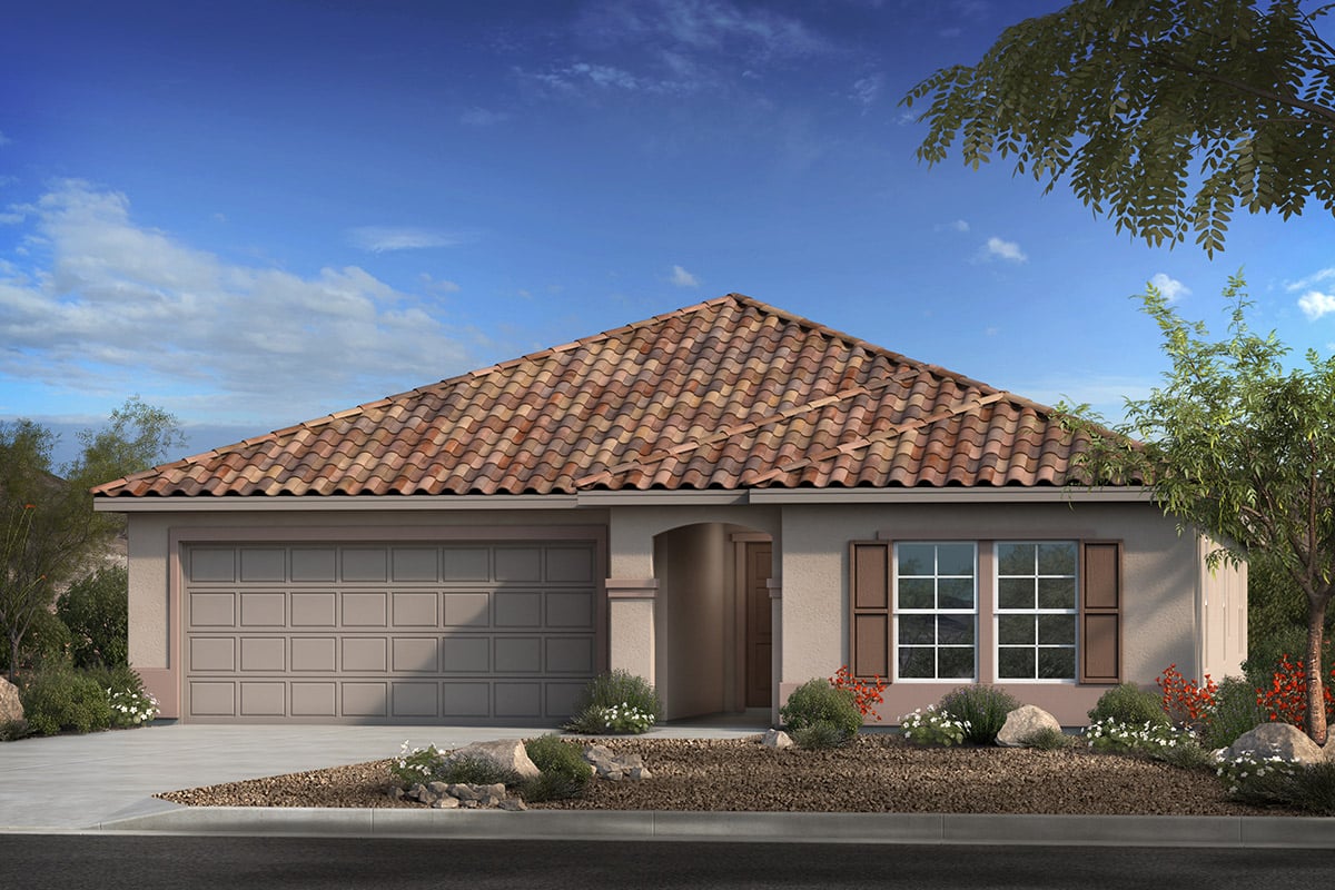 New Homes in Tucson, AZ - Bella Tierra Plan 2591 Elevation B