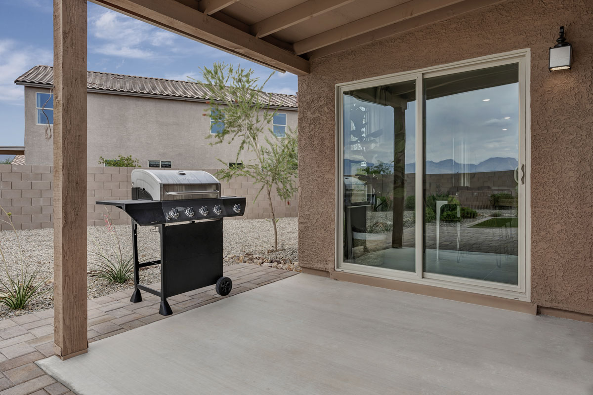 Covered patio 