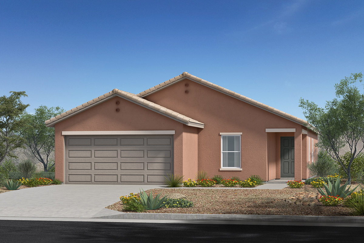 New Homes in Tucson, AZ - Camino Verde Plan 1380 Elevation A