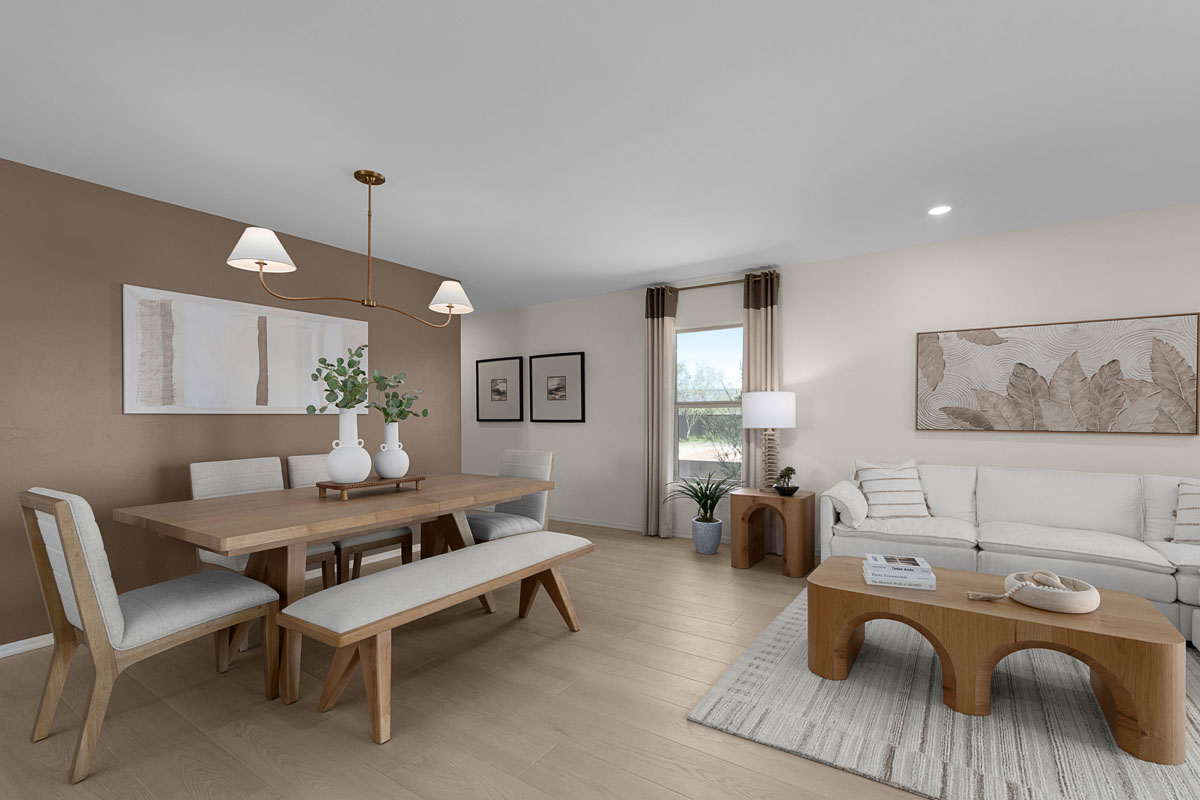 Upgraded dining light