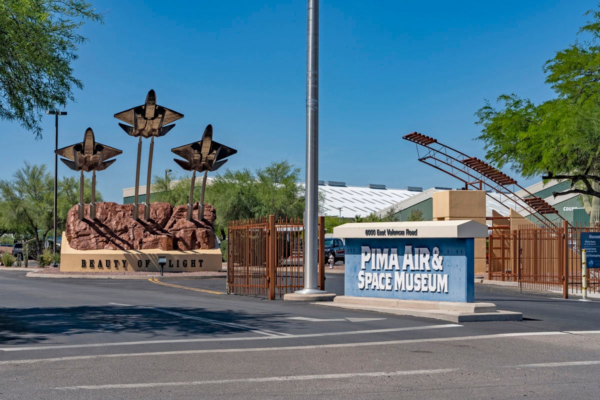 Less than 6 miles to Pima Air & Space Museum