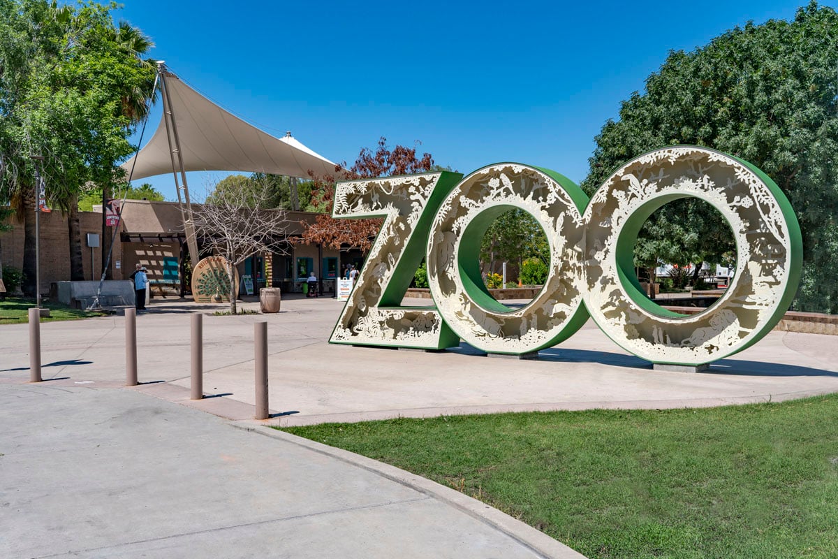 Near Reid Park Zoo 