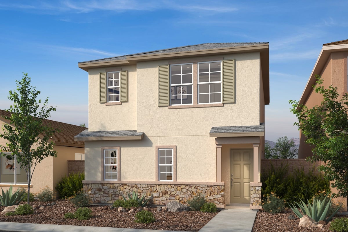 Exterior C with optional stone