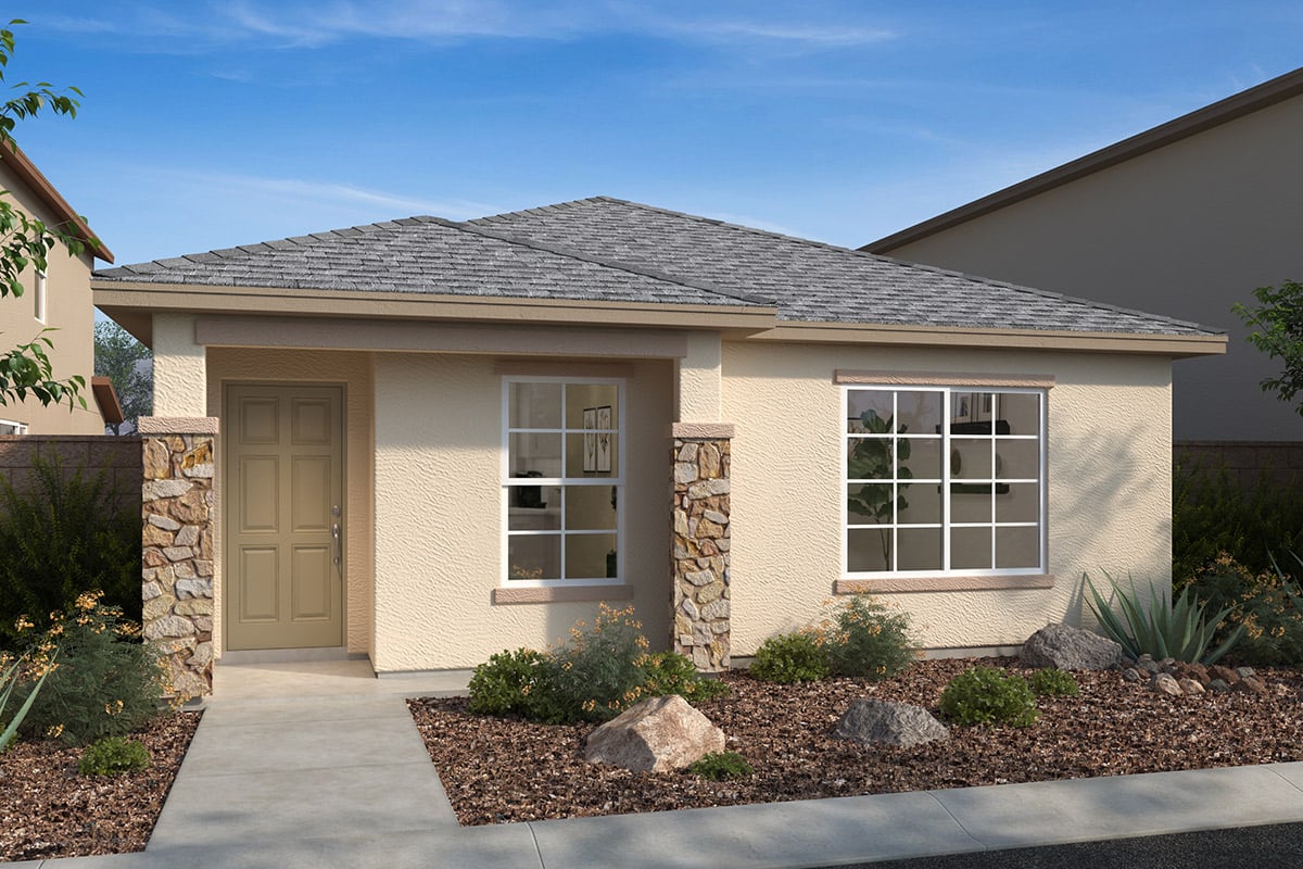 Exterior C with optional stone