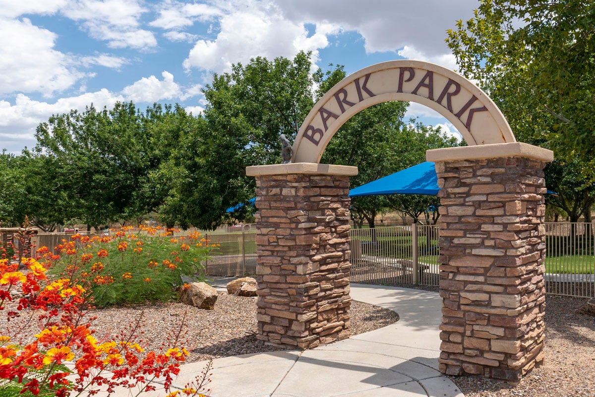Community bark park